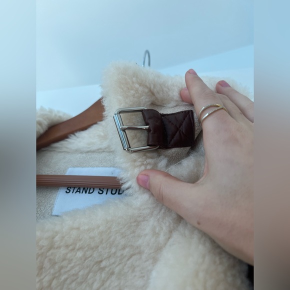 STAND STUDIO Sherpa Jacket - Picture 3 of 9